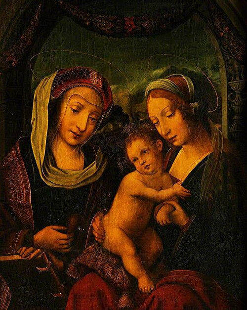 The Virgin and Child with Saint Mary Magdalene, 1549, 