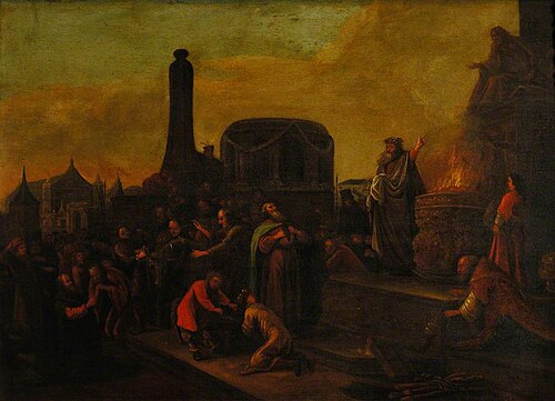 Paul and Barnabus at Lystra, 1649, 