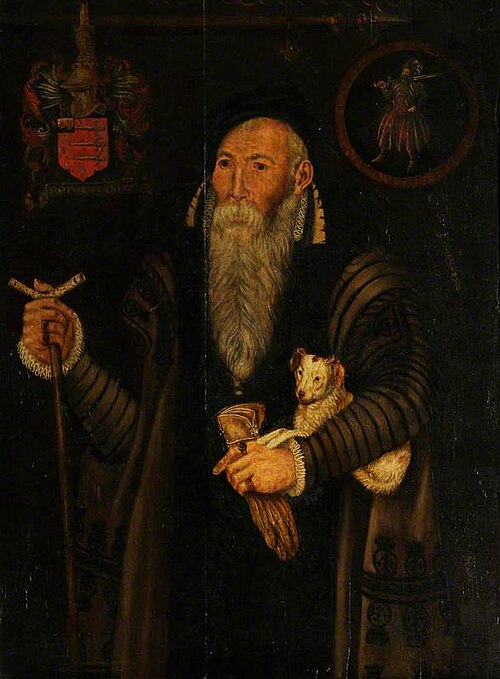 Philip Chute of Appledore, Kent (Standard Bearer to Henry VIII, with Royal Augmentation to his Coat , 1649, 