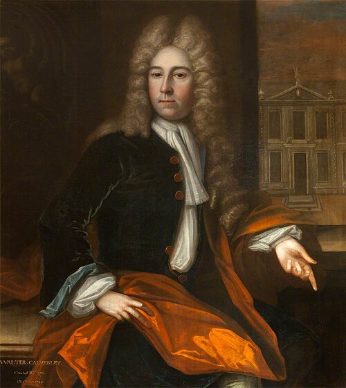 Sir Walter Calverley, 1st Bt (1669-1749), 1709, 