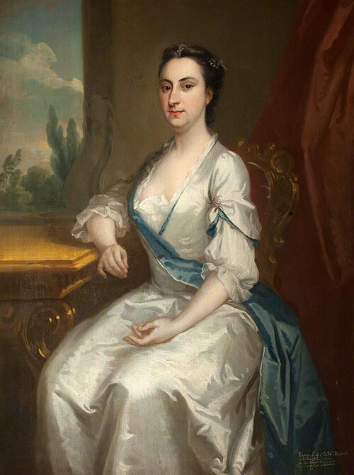 Frances Blackett, Mrs Robert Bruce (b.1696), 1730, 