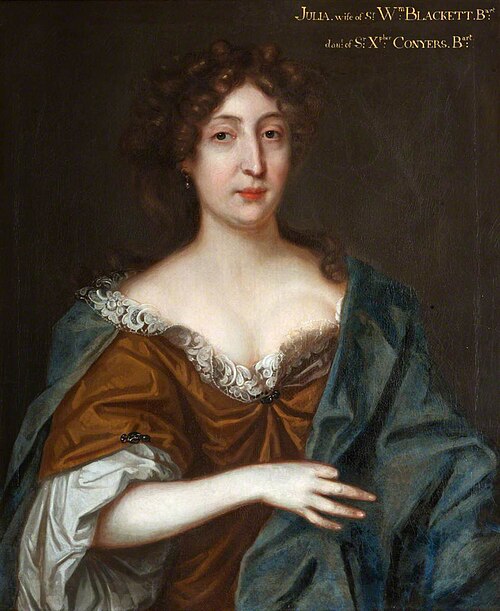 Elizabeth Kirkley, Lady Blackett (d.1674) or Margaret Cock, Lady Blackett (d.1703-1710), 1672, 
