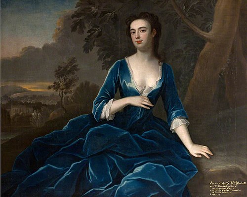 Anne Blackett, Mrs John Trenchard afterwards Mrs Thomas Gordon (d.1783), 1723, 