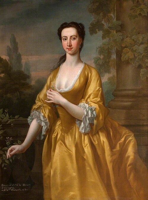 Diana Blackett, Lady Wentworth (d.1742), 1735, 