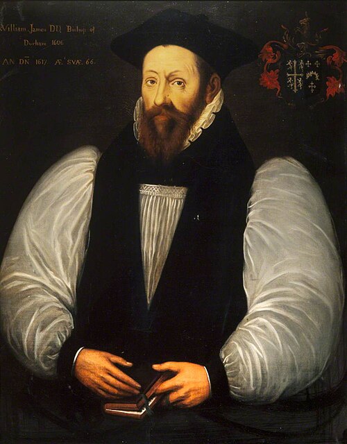 William James (1506-1617), Bishop of Durham, aged 66, 1572, 