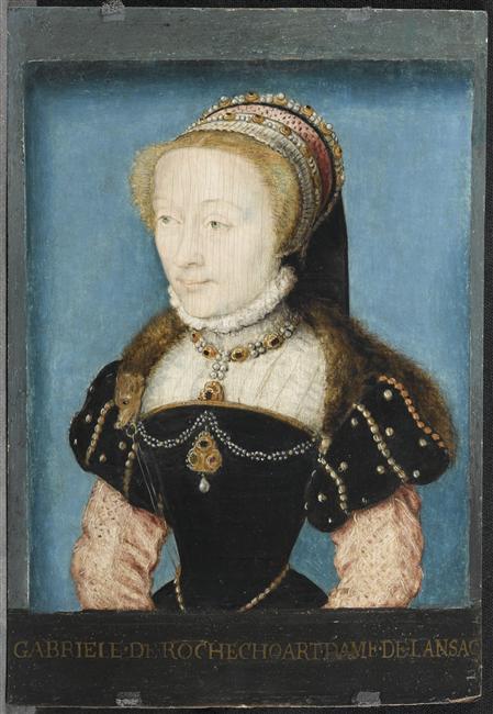 Gabrielle de Rochechouart, dame de Lansac, 1550, 