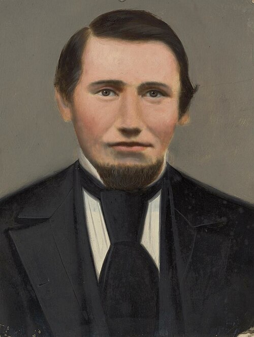 David H. Jones, 'Dewi Arfon', 1860, 