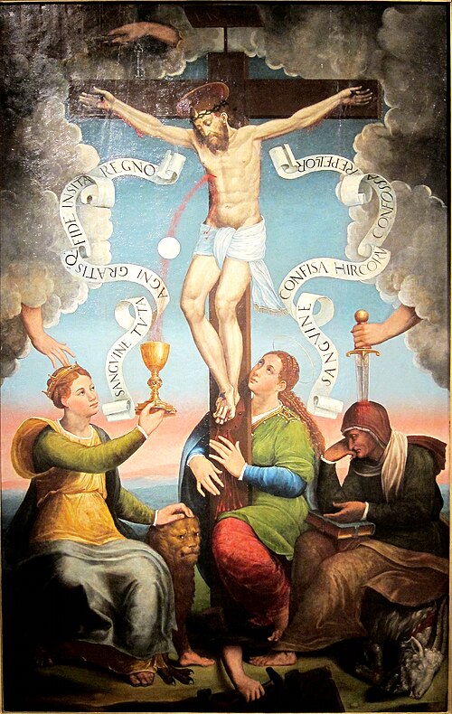 Allégorie de l'Église romaine, 1600, 