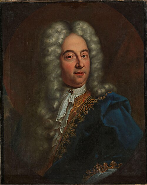 Mannsportrett, 1720, 