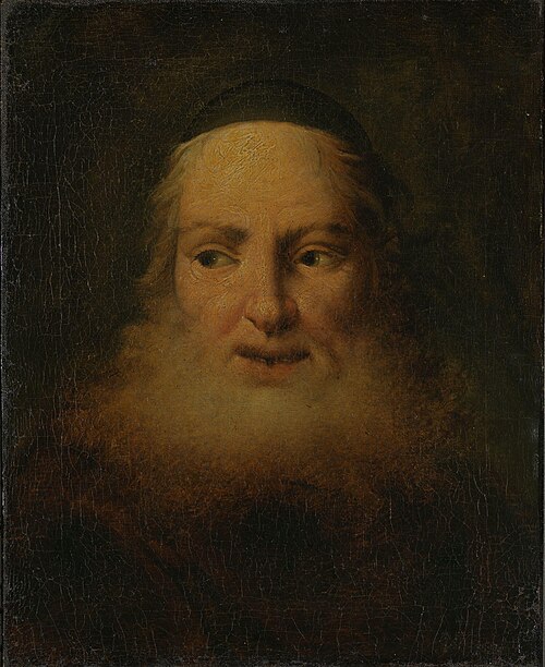 An old, bearded Man, 1822, 
