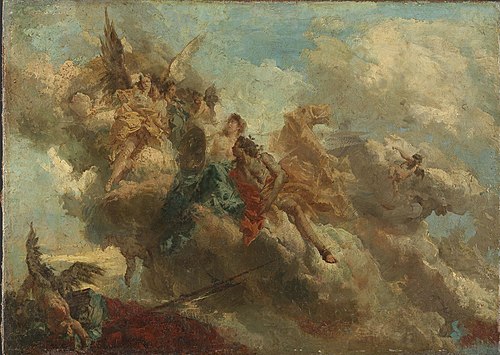 Mythological scene, 1774, 
