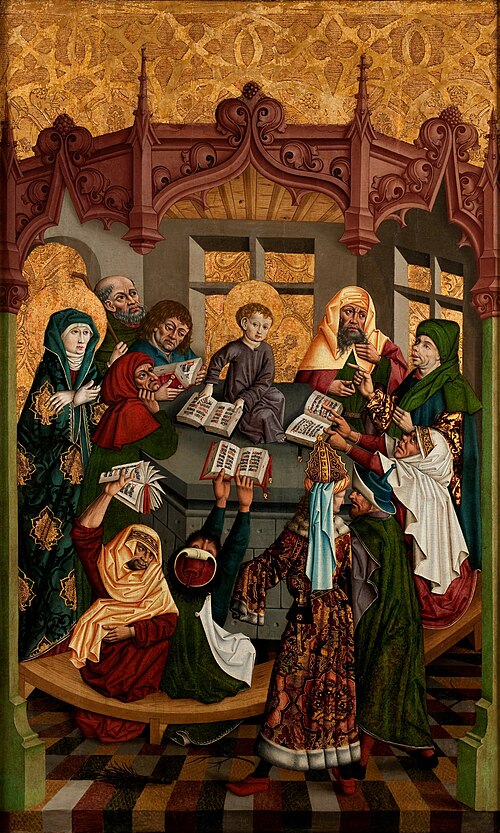 Christ among the Doctors, 1480, 