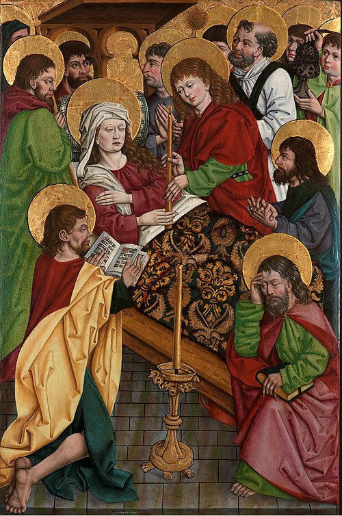 Death of Virgin Mary, 1490, 