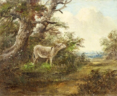 Donkey in a Wood, 1849, 