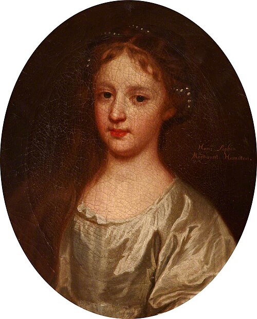 The Hon. Sophia Mordaunt (b.1664), later Mrs James II Hamilton of Bangor, 1670, 