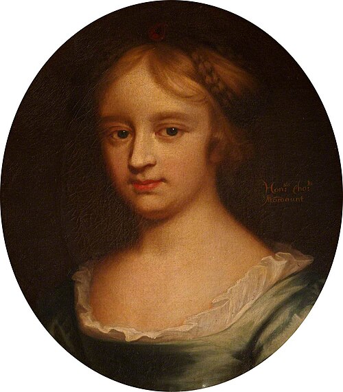 The Hon. Charlotte Mordaunt, later the Hon Mrs Benjamin Albin (d.1716/20), 1670, 