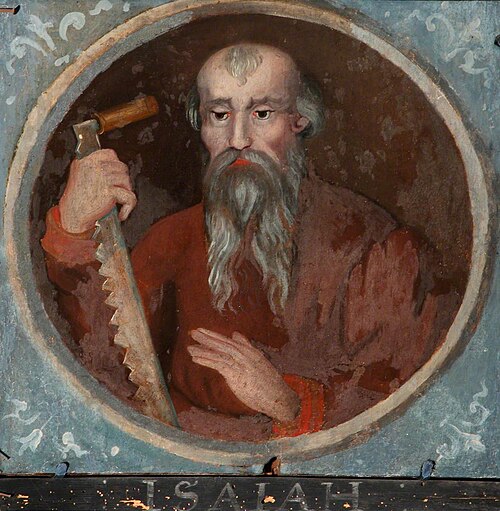 The Prophet Isaiah, 1612, 