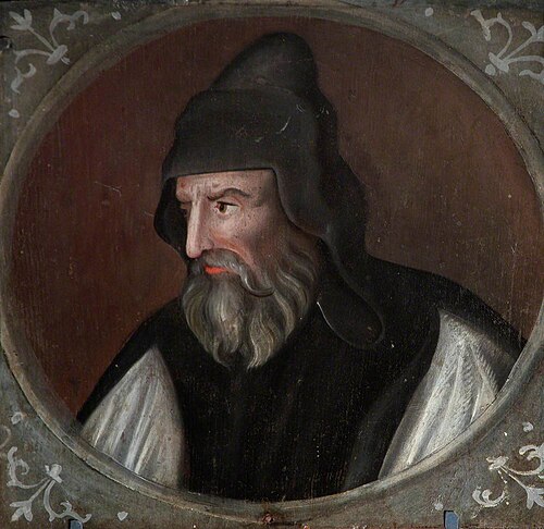 An Old Teastament Prophet (or a Priest in a Black Scapular), 1612, 