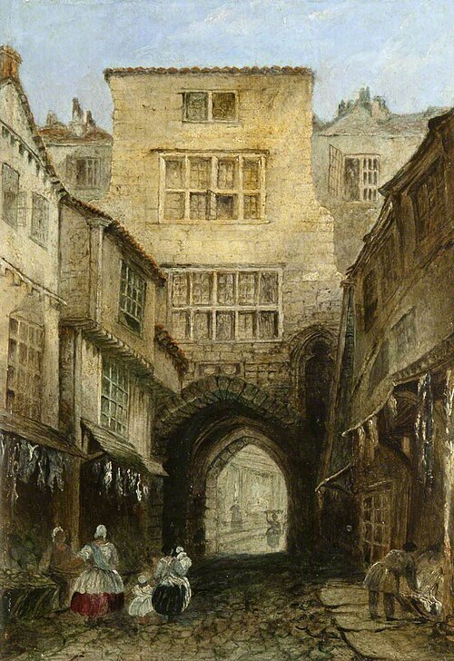 Black Gate, Newcastle-upon-Tyne, 1849, 