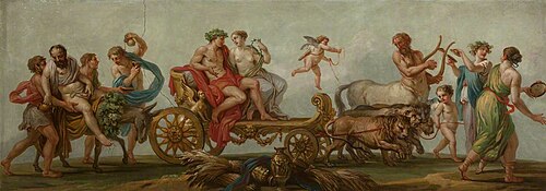 The Four Seasons:  Summer - Triumph of  Apollo, 1800, 