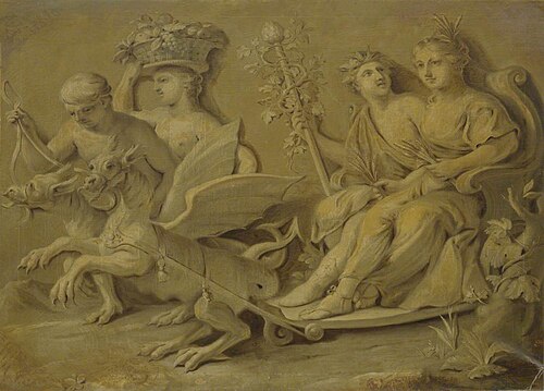 Bacchus and Ceres, 1764, 