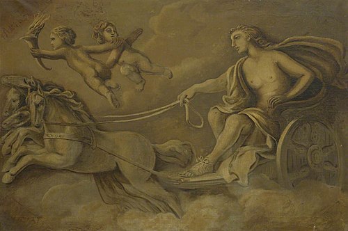 Apollo in his Chariot, 1750, 