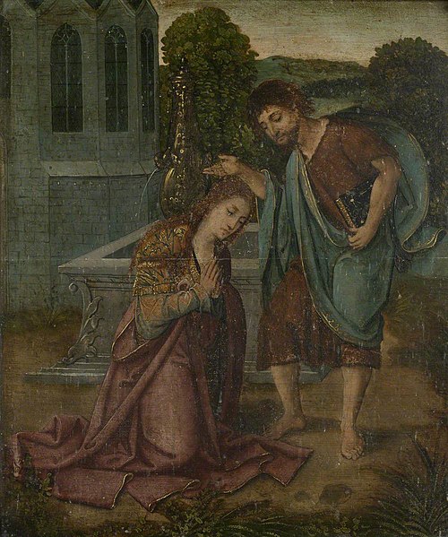 The Oxburgh Retable: The Conversion of Saint Barbara, 1514, 