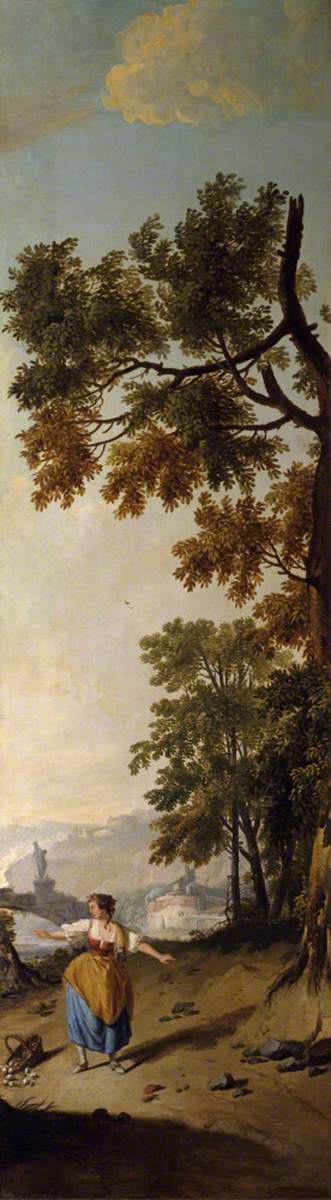 Landscape with a Woman dropping her Basket, 1775, 