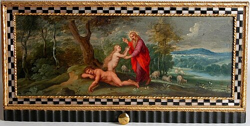 The Sudbury Cabinet: The Creation of Eve, 1700, 