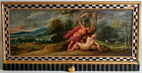 The Sudbury Cabinet: Cain slaying Abel, 1700, 