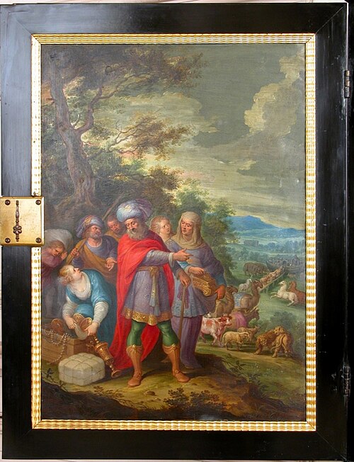 The Sudbury Cabinet: Noah and his Family prepare to enter the Ark, 1700, 