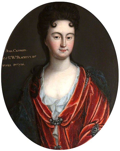 Julia Blackett, Lady Calverley (1686-1736), 1708, 
