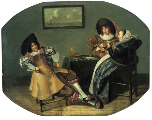 Merry Company in an Interior, 1660, 