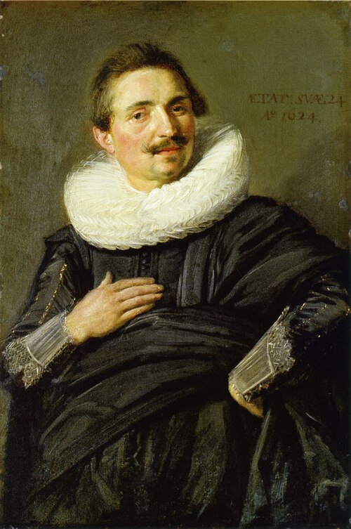 Portrait of a 24-year-old man, 1624, 