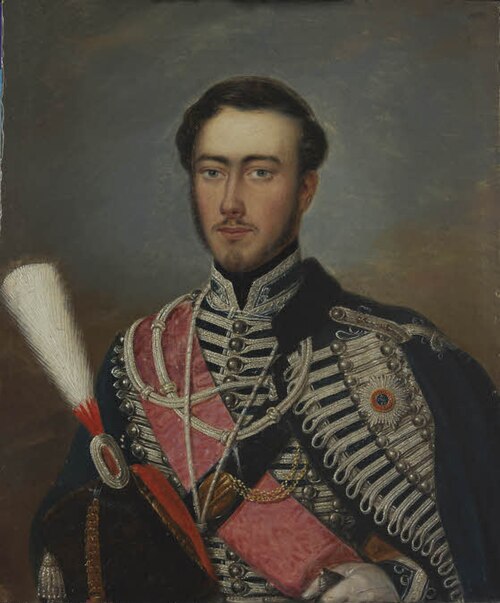 Portrait of Alexis, Landgrave of Hesse-Philippsthal-Barchfeld, 1850, 