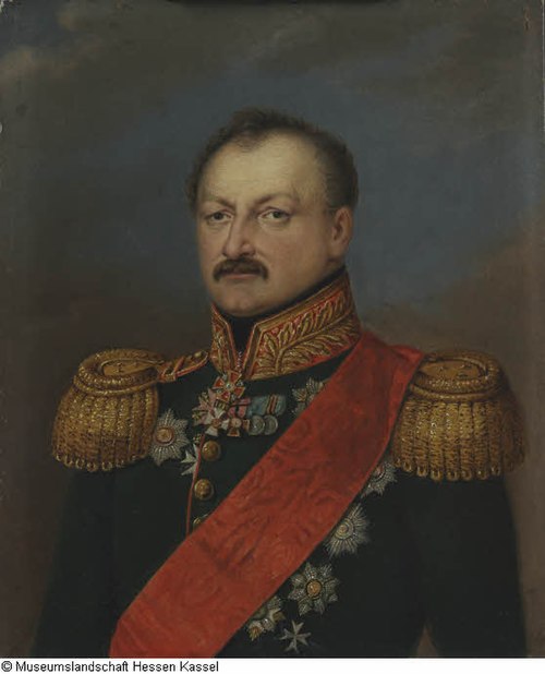 Portrait of Ernst-Friedrich-von-Hessen-Philippsthal-Barchfeld, 1850, 