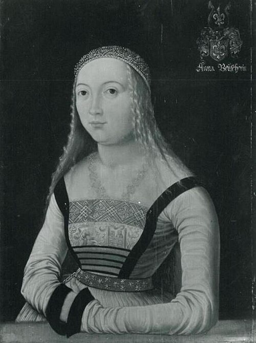 Portrait of Anna Beuscherin, 1690, 