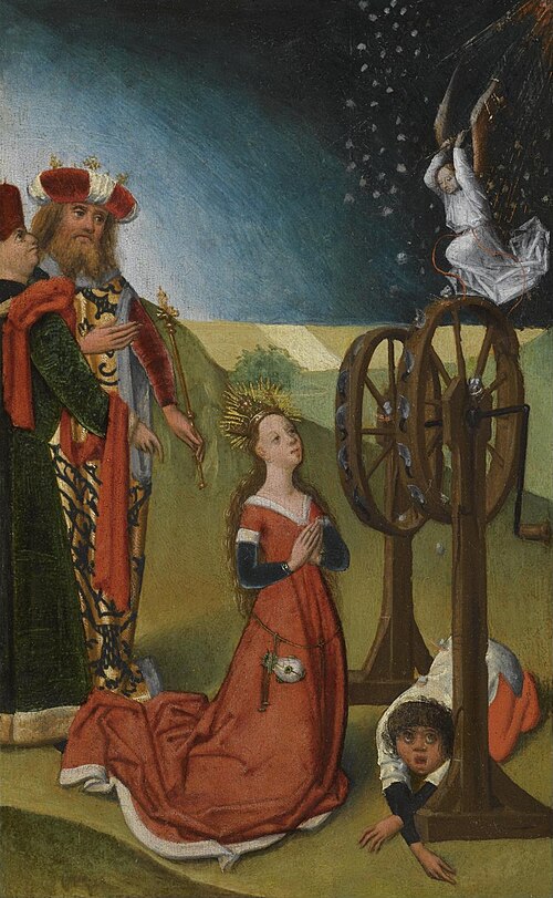 The Martyrdom of Saint Catharine, 1490, 