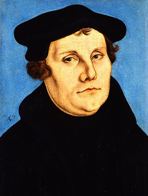 Portrait de Luther, 1529, 