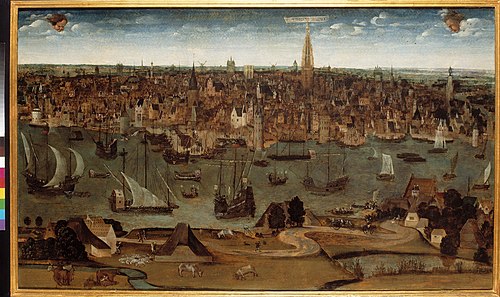 Antwerpia in Brabancia, 1540, 