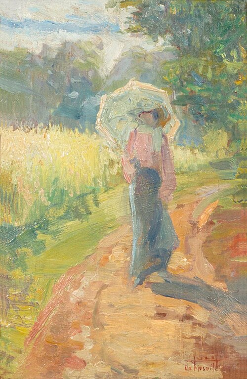 Paisagem de Le Mesnil, 1906, 
