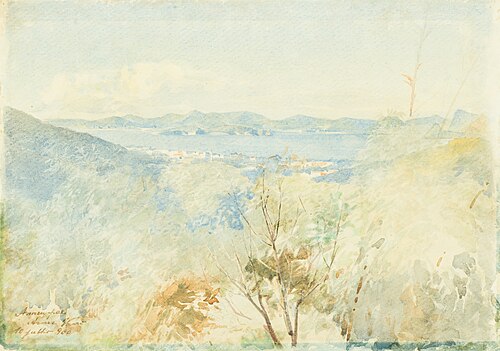 Panorama da Baía de Guanabara, 1900, 