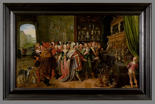 Crésus montrant ses trésors à Solon, 1650, 