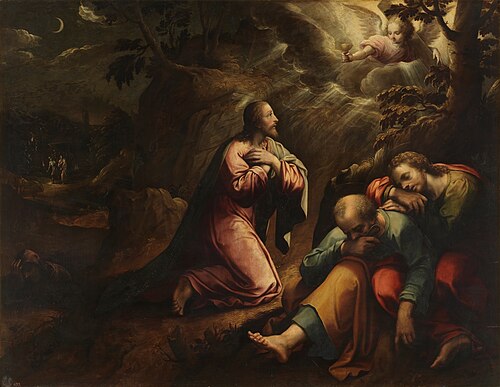 La Oración en el Huerto, 1601, 