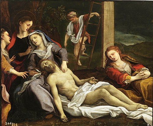 El Descendimiento o La Quinta Angustia, 1540, 