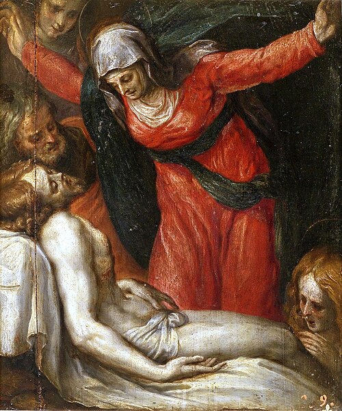 Lamentation of Christ with Saints, 1501, 