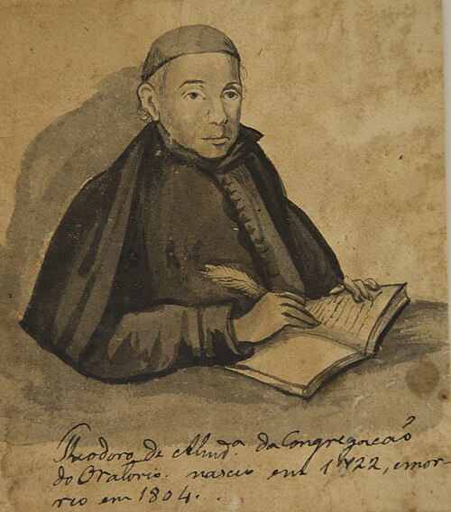 Theodoro de Almeida da Congregação do Oratorio - Álbum M A B A D - Prancha N.8, 1900, 
