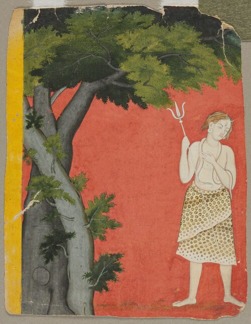 Shiva Under Trees, 1780, 
