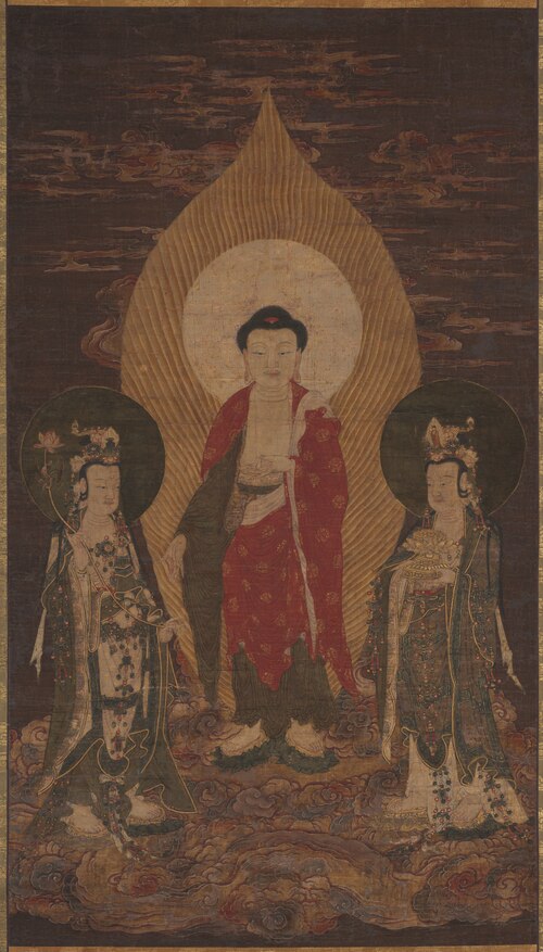 Amitābha Triad, 1449, 