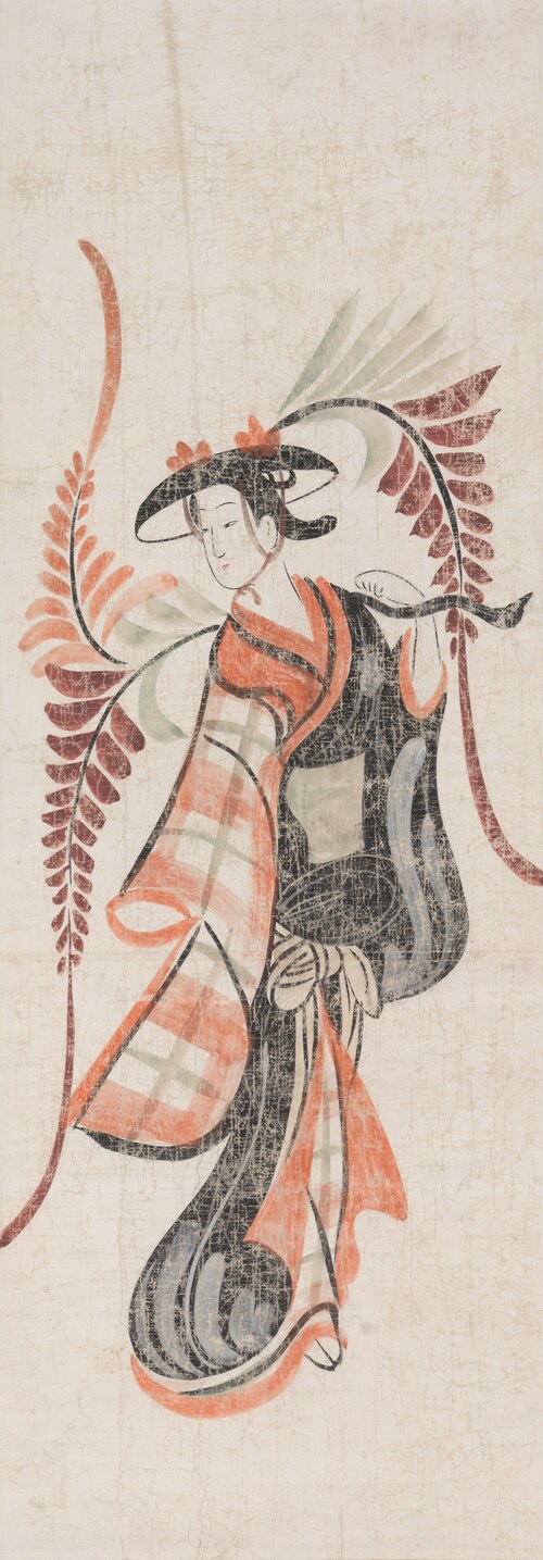 Wisteria Maiden (Fuji Musume), 1649, 